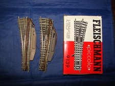 FLEISCHMANN N 2 AIGUILLAGES ELECTRIQUES 9139 GAUCHES BOITE TRAIN