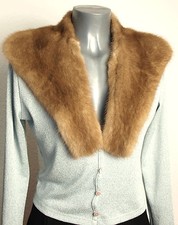 Col En Vison Vintage Pour