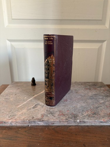 Livre ancien relié cuir jean - livre,