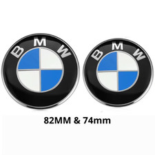 2X Logo Emblème BMW 82mm