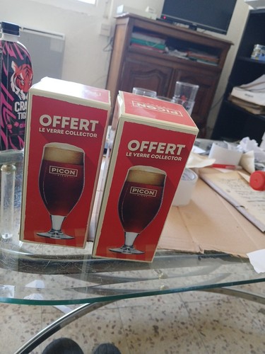 Lot verres picon avec - 2,