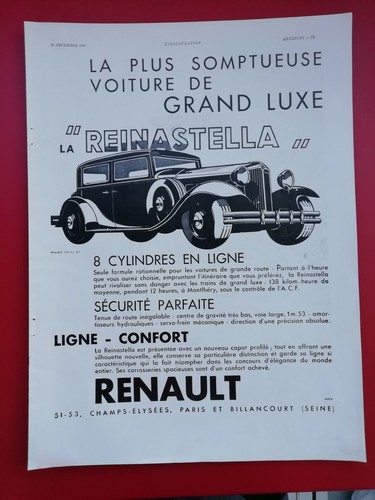 Publicité automobile renault - publicité,