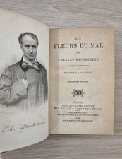CHARLES BAUDELAIRE - LES FLEURS DU MAL - QUATRIÈME ÉDITION - 1872 LÉVY FRÈRES