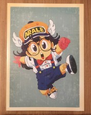 REPRODUCTION CARTE POSTALE ARALÉ DR SLUMP / REPRO POST CARD MANGA