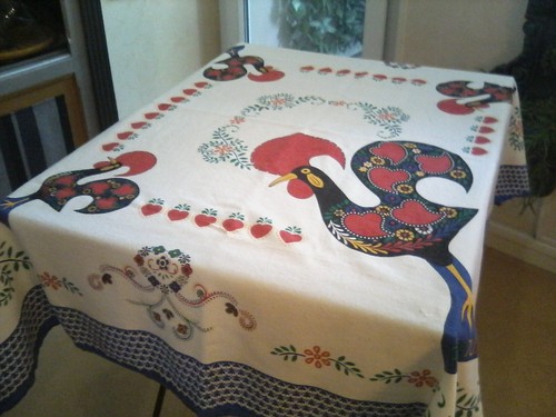 Nappe portugaise coq - portugaise,