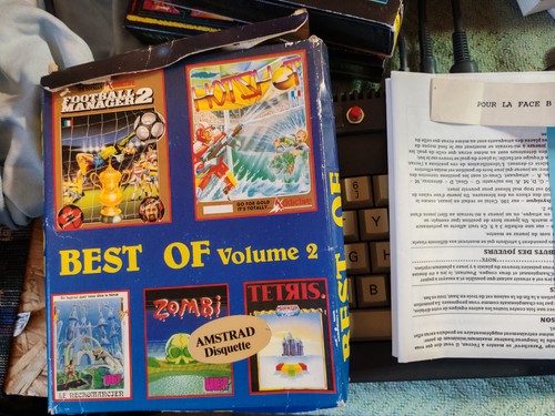 Amstrad disquette compilation - disquette,