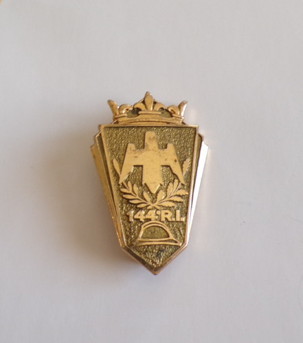 Insigne militaire 144 - insigne, 144°