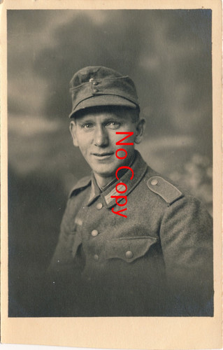 Photo carte postale - postale, soldat