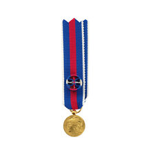 REDUCTION DE MEDAILLE DU SERVICE MILITAIRE VOLONTAIRE OR ROSETTE SMV NEUVE