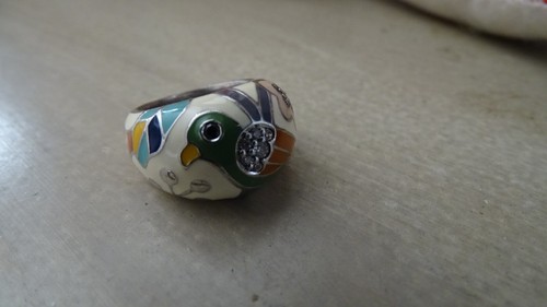 Bague una storia émail - "una, storia"