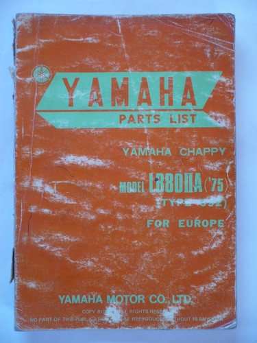 Yamaha chappy lb80 iia - chappy,