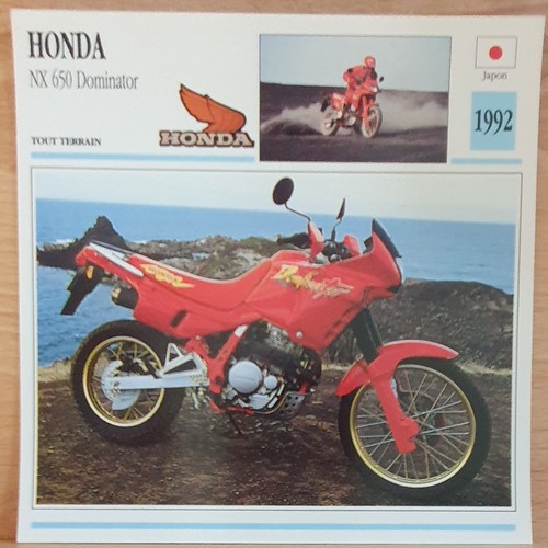 Carte moto honda 650 - carte,