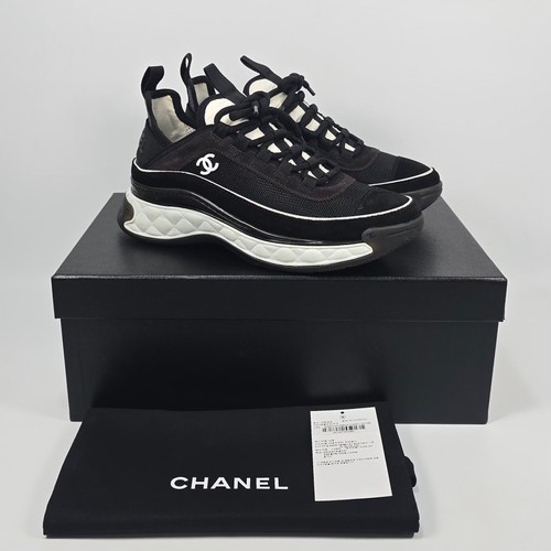 Chanel baskets mixtes fibres - chanel,