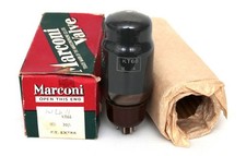 Tube KT66. Très cotée en hi-fi vintage en étage de puissance.