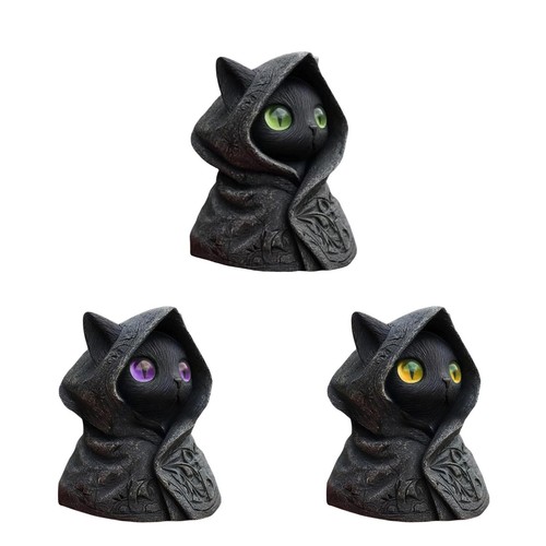 Chat sculpture statue ornement - sculpture,