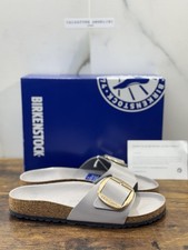 Birkenstock Madrid Big Buckle Cuir Pierre Premium Leather Birkenstock 40