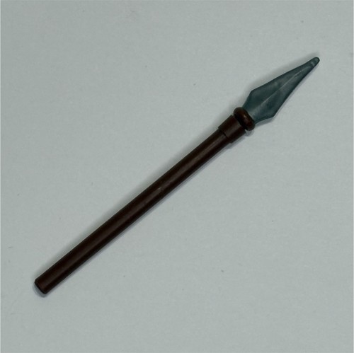 Lego arme lance marron - arme, pointe