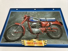 Terrot 175 AT Super Ténor 1960 fiche carte moto passion collection Atlas