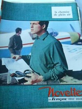 Publicité Advertising 1963  Noveltex la chemine de plein air