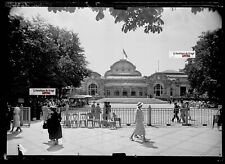 Plaque verre photo ancienne