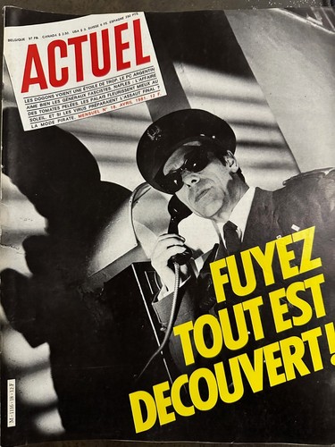 Magazine actuel coppola - actuel, n°18,