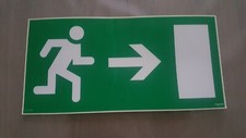 1 X ÉTIQUETTE DE SIGNALISATION  POUR BAES LEGRAND SORTIE A DROITE  61002