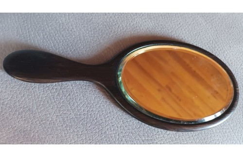 Ancien miroir main - miroir, à