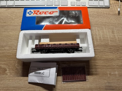 Roco 46031c wagon plat - h0, de