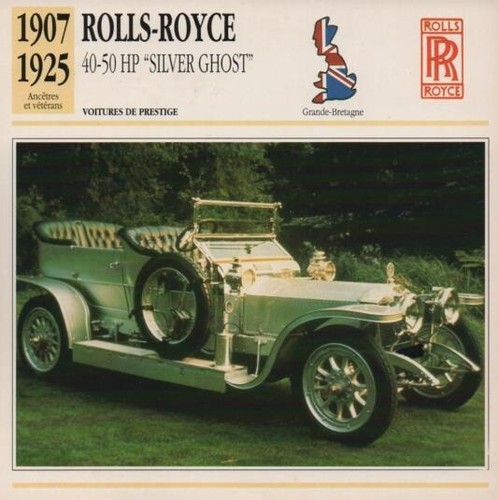 Fiche auto rolls royce - auto, 40