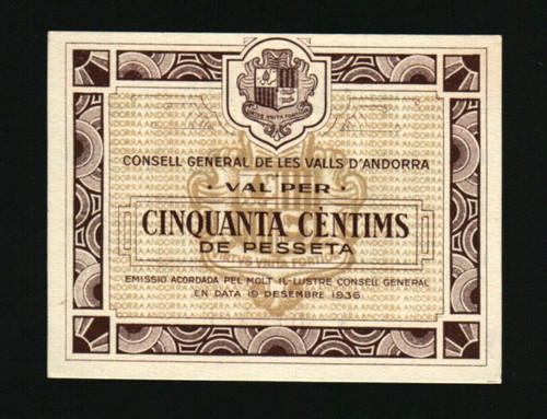 Andorra centims 5 - centims, p-5