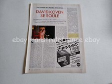 David Koven Cohen clipping France 1980s