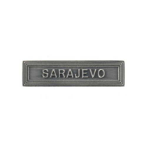 Agrafe medaille sarajevo - medaille, arg