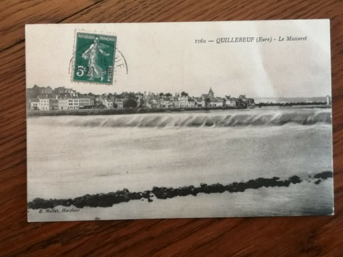 Cpa quillebeuf le - cpa, (27).le