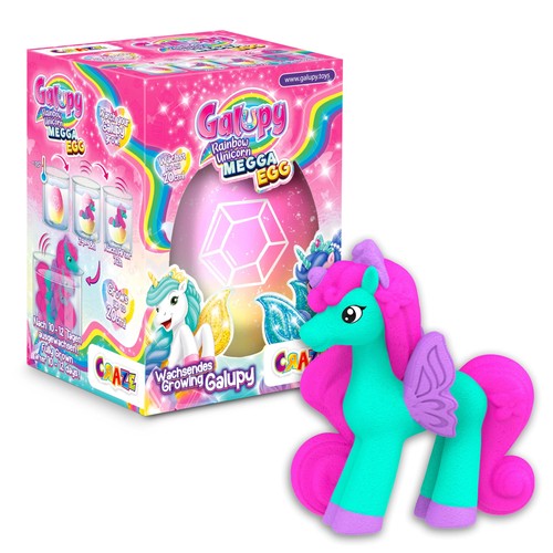 Galupy rainbow unicorn oeuf - -,