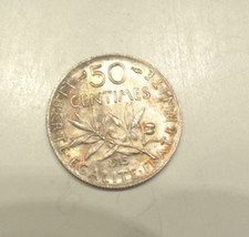 RARE  50 CENTIMES  SEMEUSE