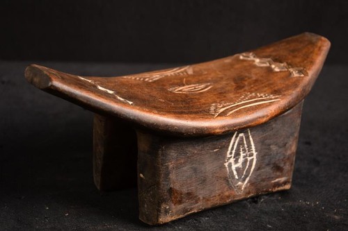 Tabouret ancien ashanti - tabouret,