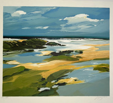 Paysage Mer LITHOGRAPHIE