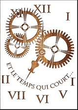 Pochoir A4 en plastique mylar