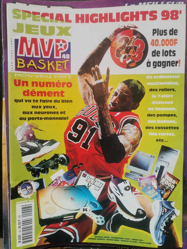 Mvp basket août 1998 - mvp, n°48