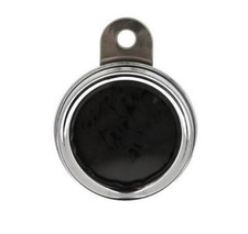 Support/porte vignette assurance acier chrome (rond) marque Blackway