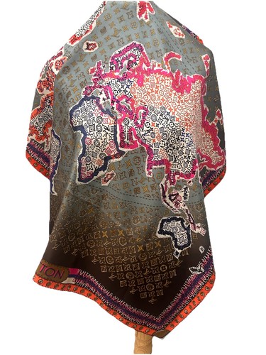 Foulard louis vuitton - foulard, carte