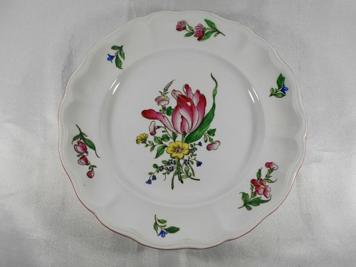 Assiette decor floral - (,