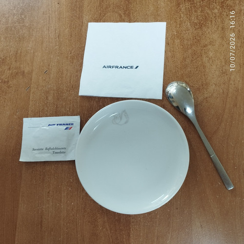 Air france assiette dessert - france,