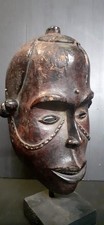 MASQUE IDOMA NIGERIA ART TRIBAL AFRICAIN ANCIEN STATUETTE AFRICAINE MASQUE 