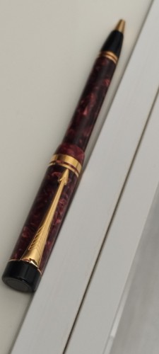 Stylo bille parker duofold - stylo,