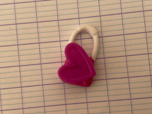 Sac main rose avec - a,