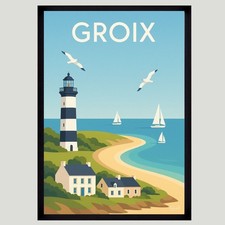 Affiche Poster mural GROIX