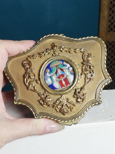 Boîte bijoux ancienne en - bijoux,