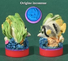 Origine inconnue, poisson avec tampon en résine