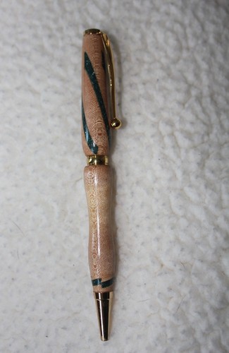 Handmade wooden pen - wooden, maple